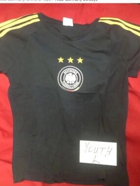 Team Germany youth soccer jersey